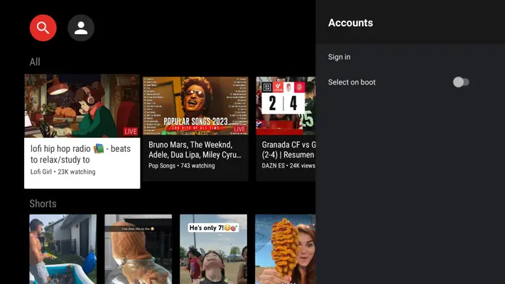 SmartTube android App screenshot 1